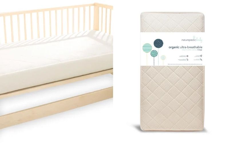 27 x52 organic crib mattress